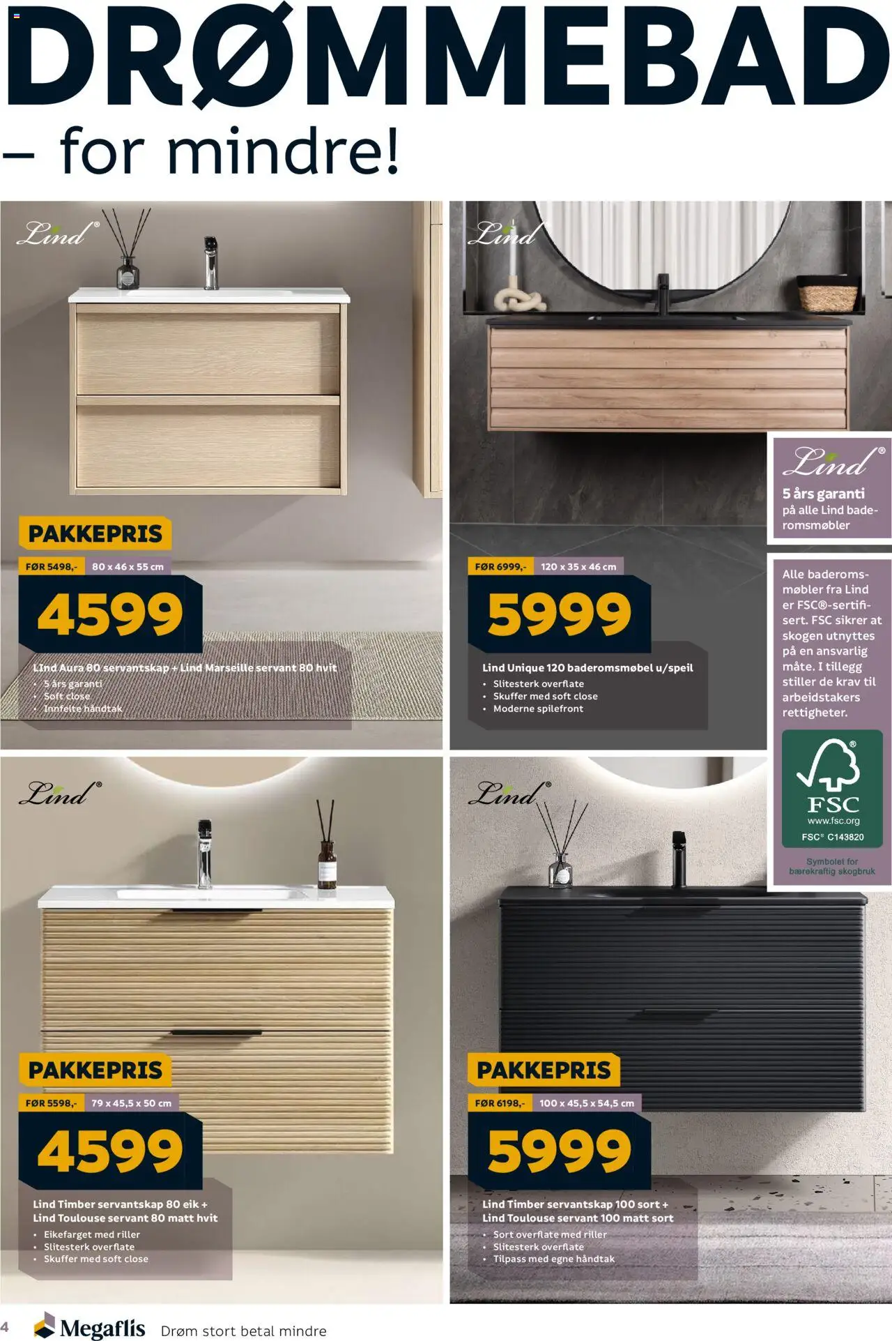 {H1} | Side: 4 | Produkter: Servant, Håndtak