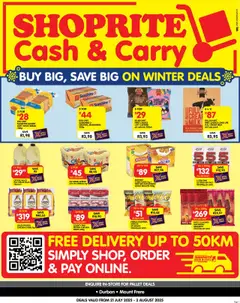 Shoprite KwaZulu-Natal - Cash & Carry Month End Deals Durban & Mount Frere │ valid from 21.07.2025 | Page: 1