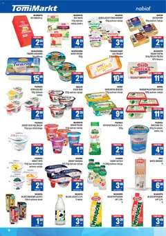 TomiMarkt Gazetka od 20.06.2025 | Strona: 6 | Produkty: Mleko wypasione, Ser topiony, Serek wiejski, Twaróg