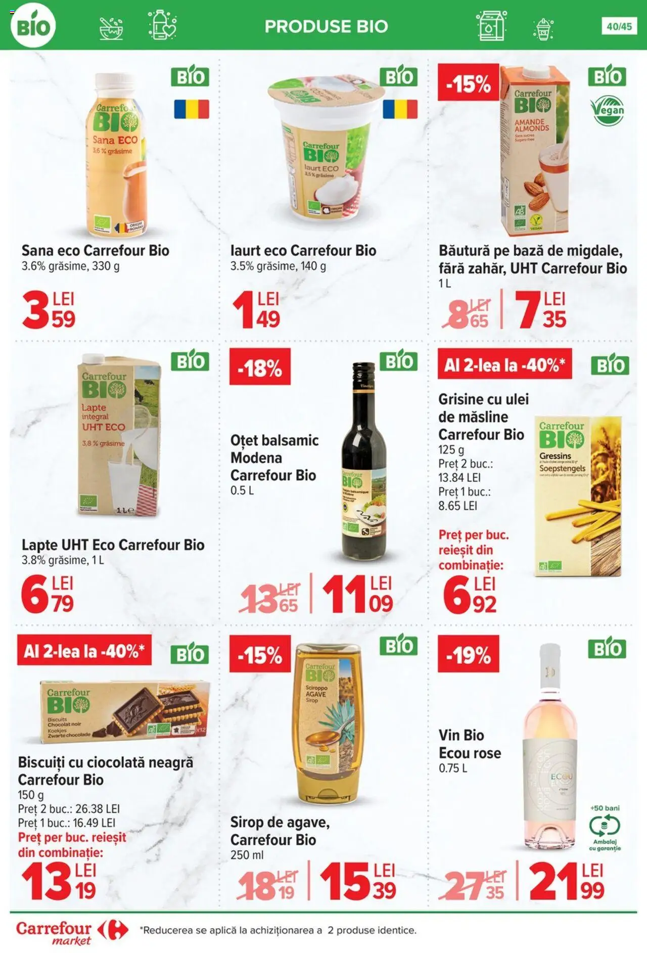 Noul catalog Carrefour – valabil de la 15.10.2025 | Pagină: 43 | Produse: Şerit ödül, Oțet, Sirop, Biscuiți