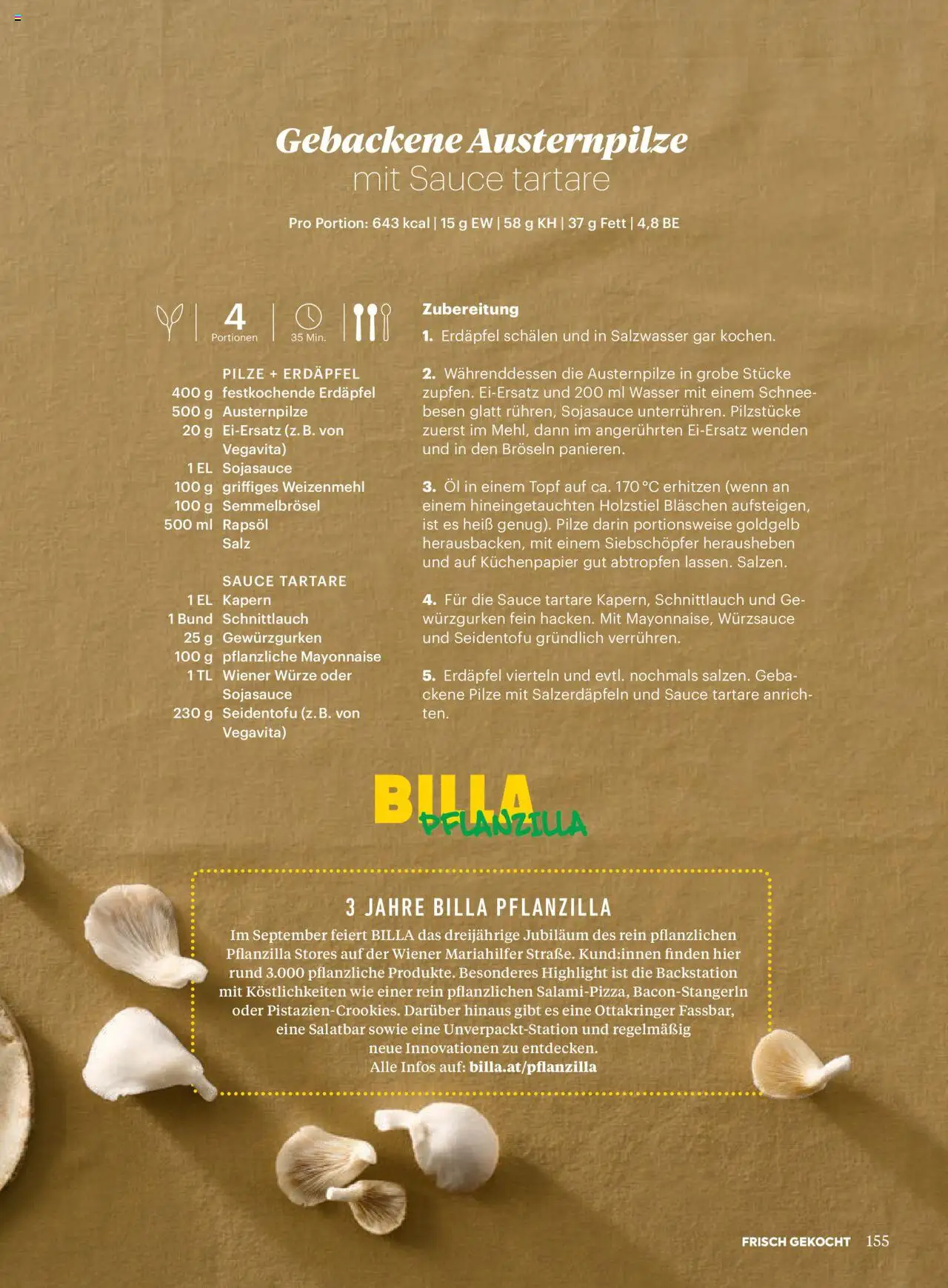 Billa Frisch Gekocht gültig ab 01.09.2025 | Seite: 153 | Produkte: Wasser, Mayonnaise, Salz, Öl