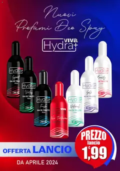 Anteprima del volantino Maury's - Hydra Viva Deo Spray valido a partire dal 12.04.2024