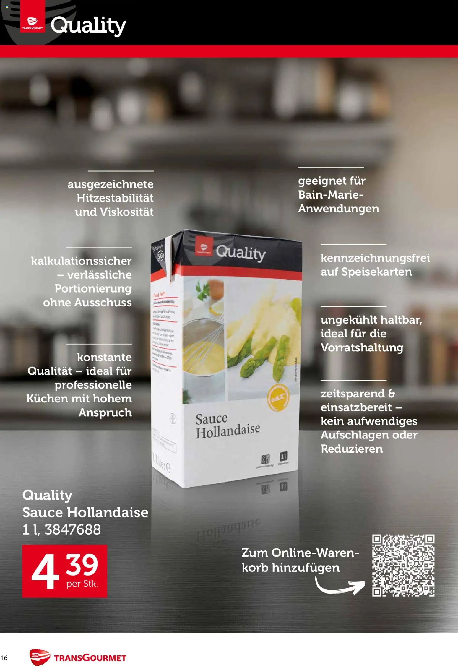 Transgourmet Flugblatt gültig ab 27.04.2026 | Seite: 15 | Produkte: Korb