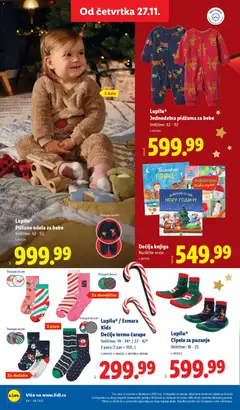LupiluⓇ, Plišano odelo za bebe, Plišano odelo za bebe, veličine: 62-92 - pregled Lidl kataloga - važi od 27.11.2025 | Strana: 60 | Proizvode: Cipele, Čarape, Pidžama, Odelo