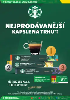 Tamda Foods leták od 09.07.2025 | Strana: 40 | Produkty: Starbucks, Kapsle, Nespresso