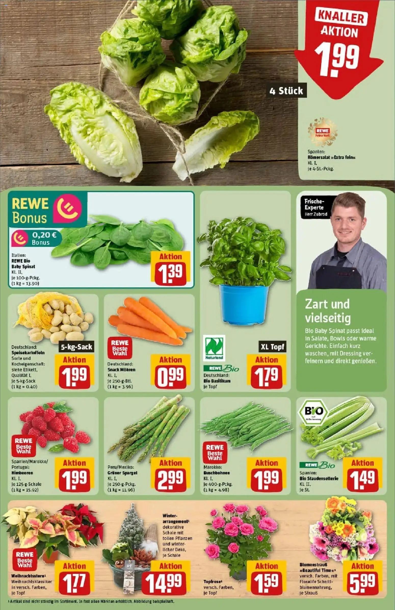 Rewe prospekt Lübeck	 – gültig ab 10.11.2025 | Seite: 7 | Produkte: Himbeeren, Dressing, Spargel, Mohren