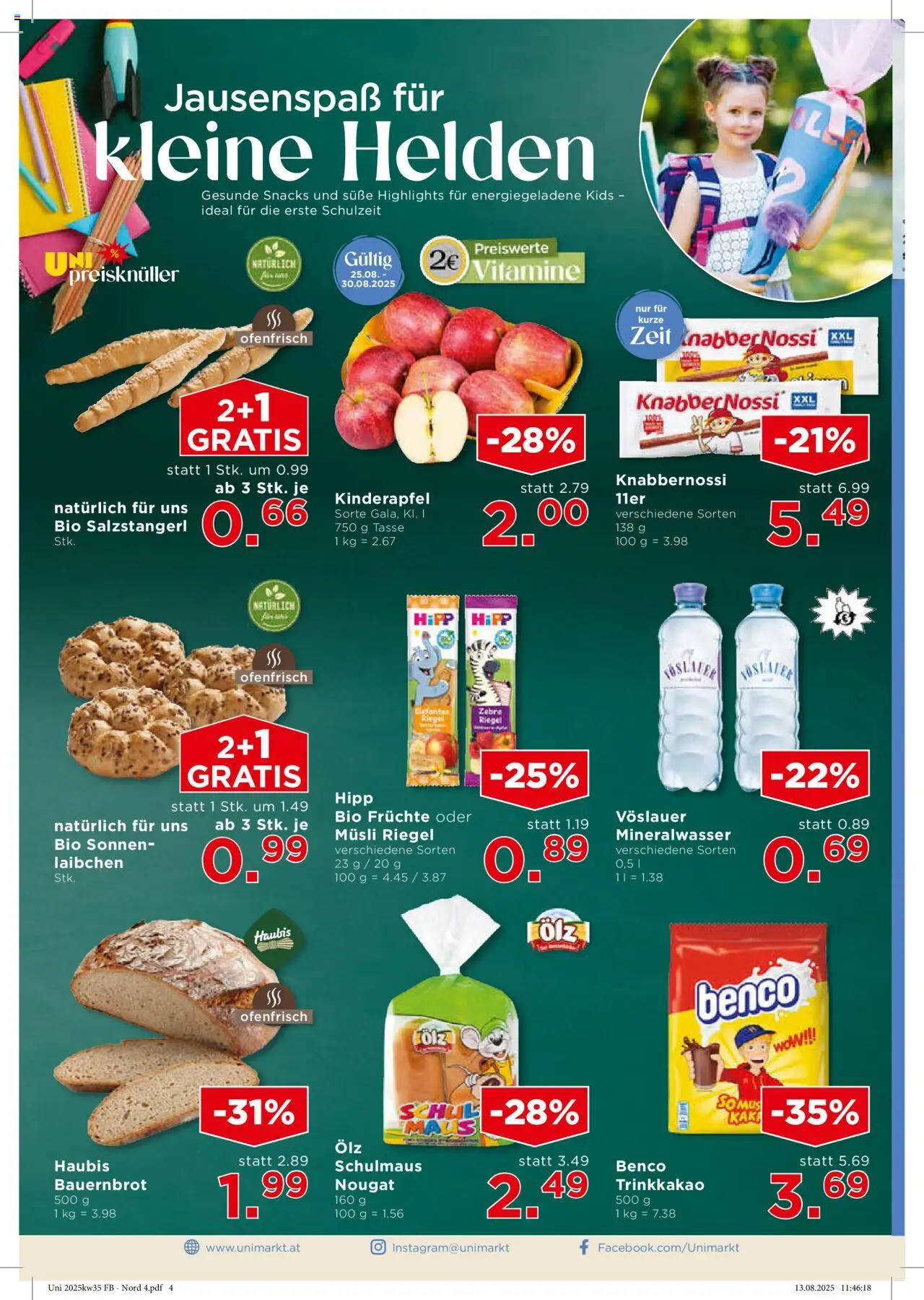 Unimarkt Ost gültig ab 27.08.2025 | Seite: 4 | Produkte: Maus