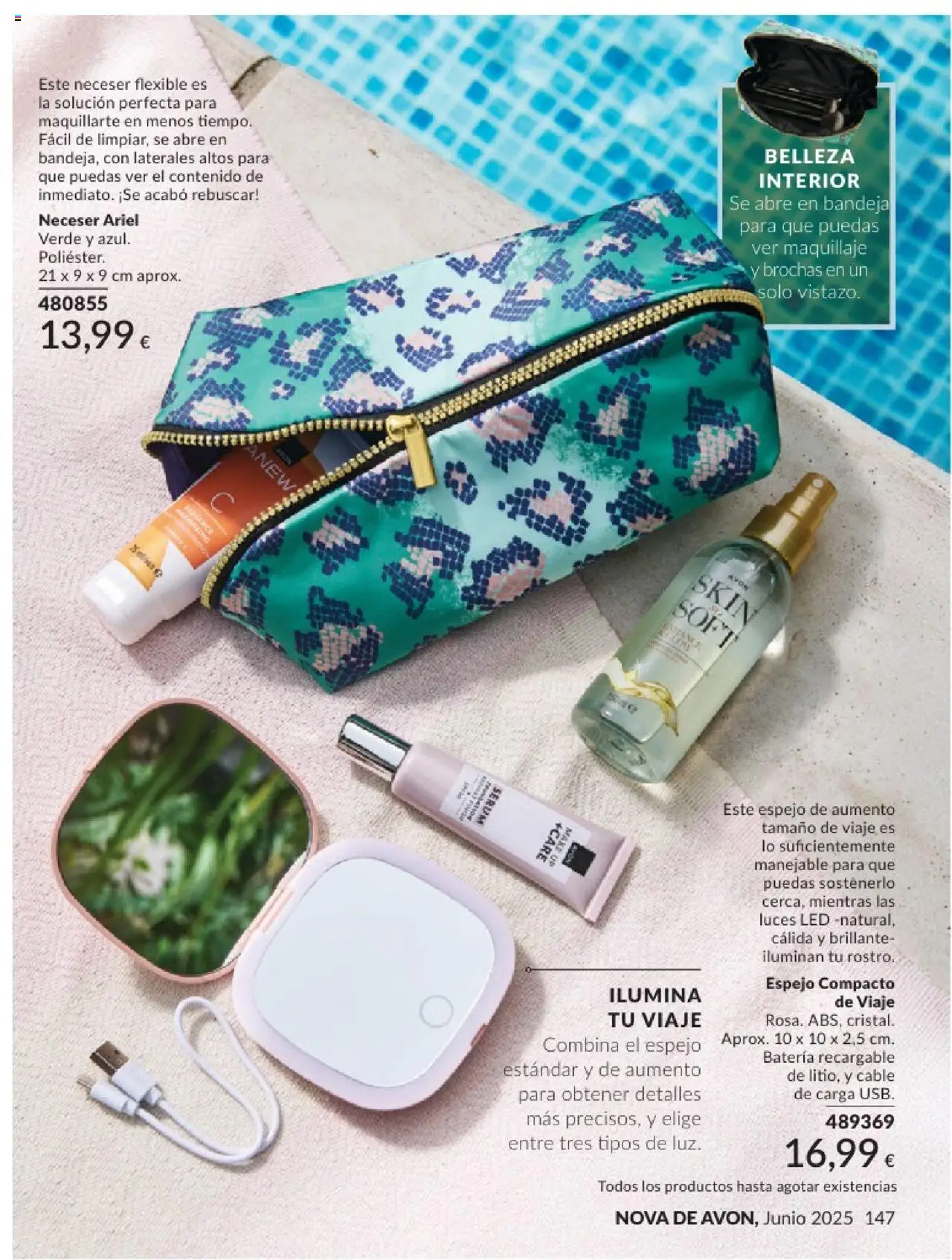 Catálogo AVON campaña 6 │ válido desde el 01.06.2025 | Página: 147 | Productos: Maquillaje, Sérum, Cable, Batería