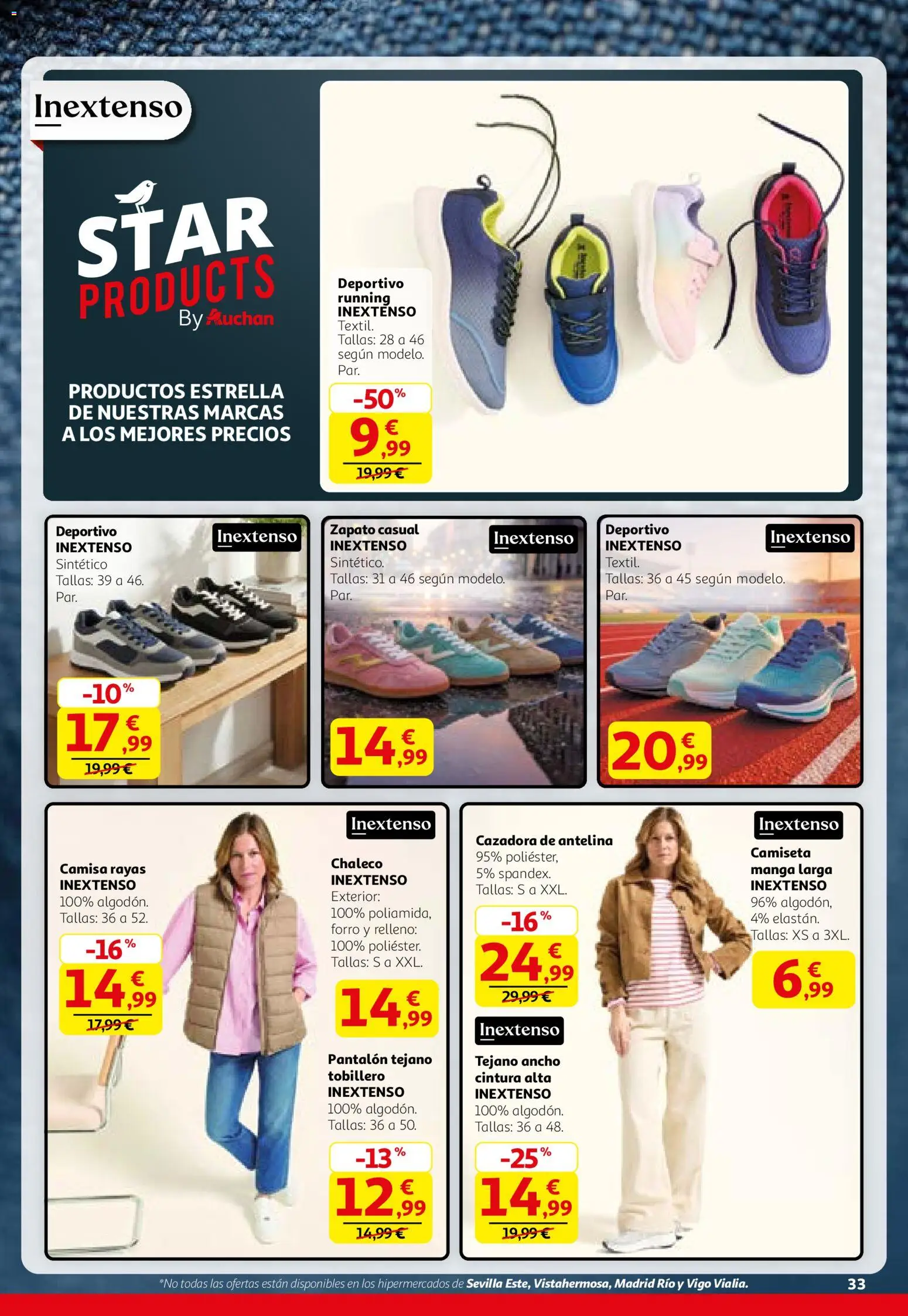 Alcampo -  HG Madrid Unificado │ válido desde el 12.02.2026 | Página: 33 | Productos: Camisa, Chaleco