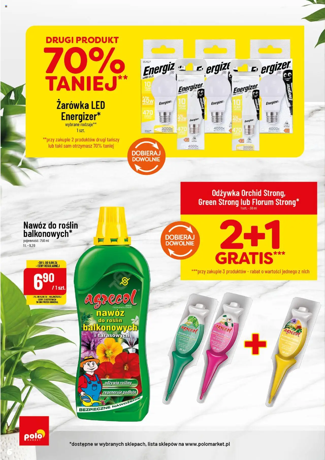 POLOmarket Gazetka - Inspirujący Tydzień od 17.09.2025 | Strona: 6 | Produkty: Rosliny, Odżywka