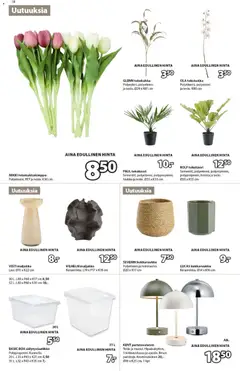 JYSK-mainoslehti voimassa 05.03.2026 alkaen | Sivu: 18 | Tuotteet: Kukkaruukku, Maljakko, Tekokasvi