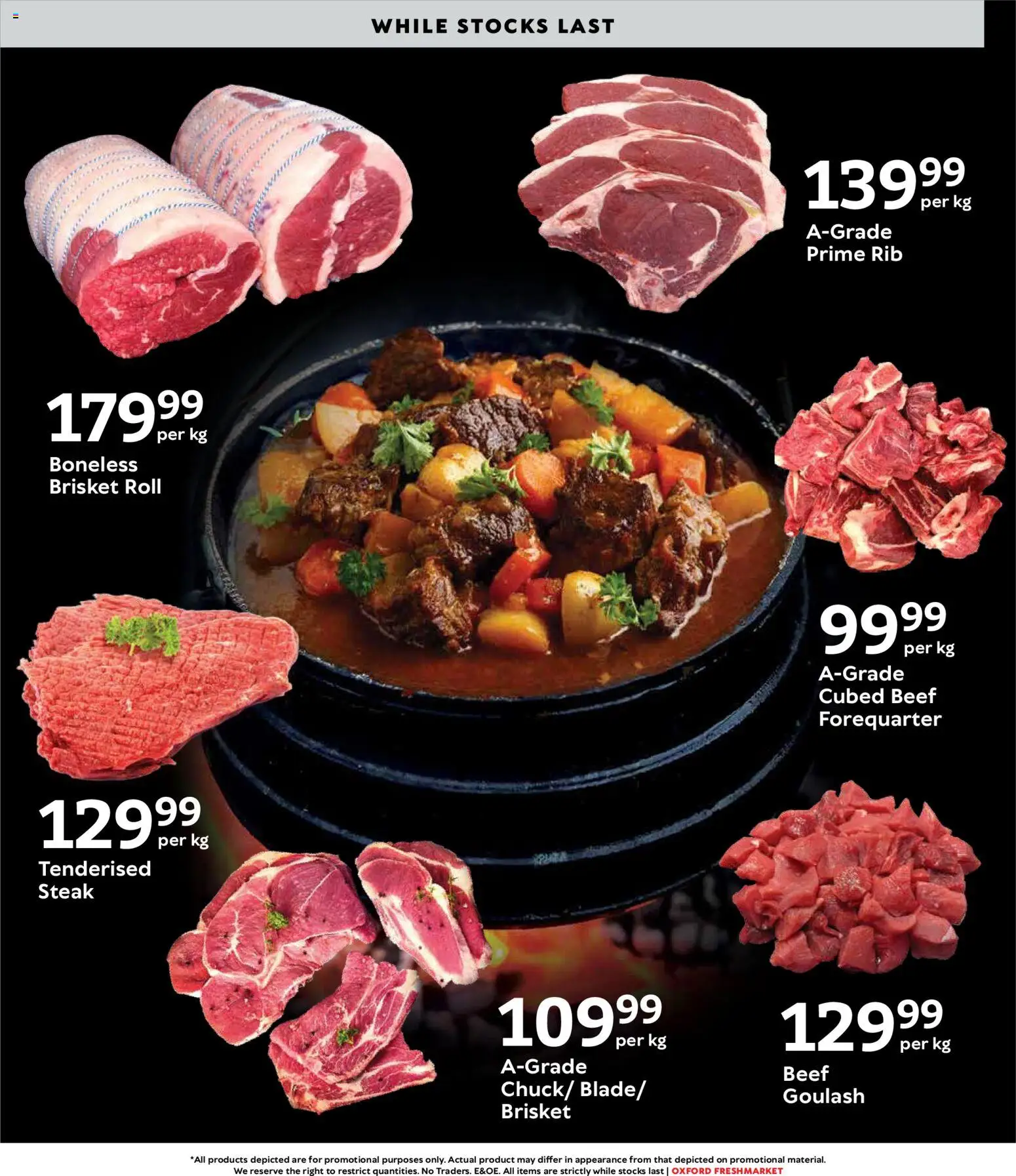 New Oxford Freshmarket catalogue – valid from 21.01.2026 | Page: 6 | Products: Steak, Beef