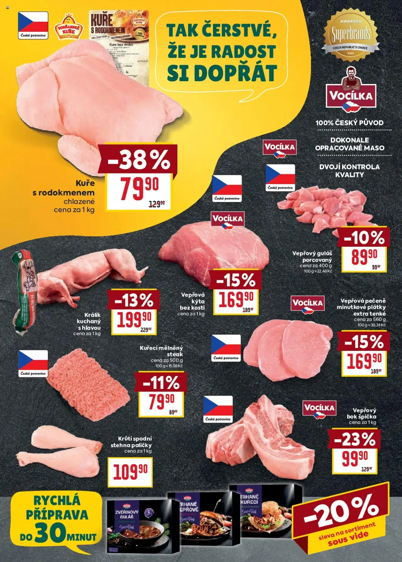 Billa Velký leták od 02.07.2025 | Strana: 6 | Produkty: Králík, Sous vide, Kuře, Vepřová Kýta