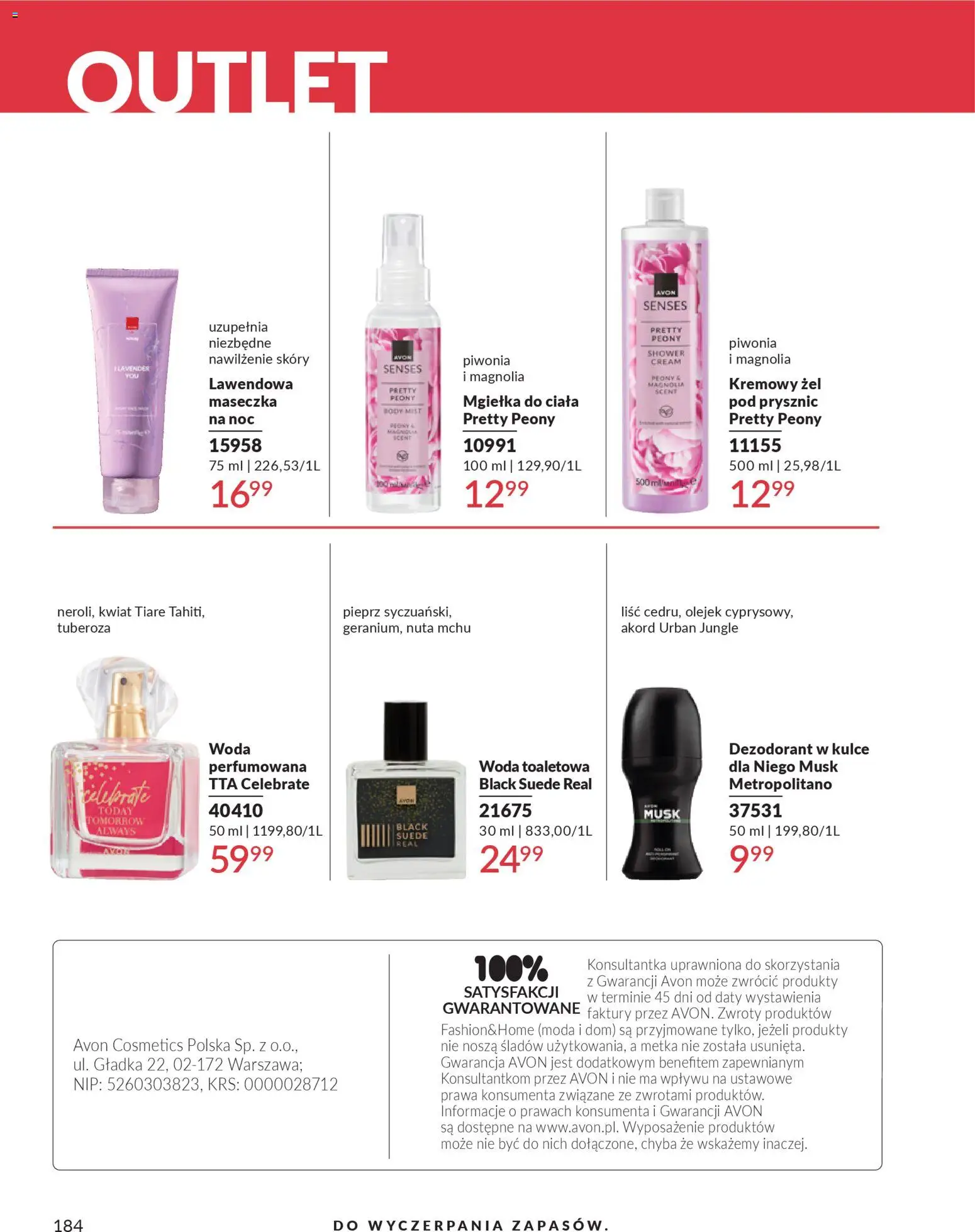 Avon Black Friday od 01.11.2025 | Strona: 184