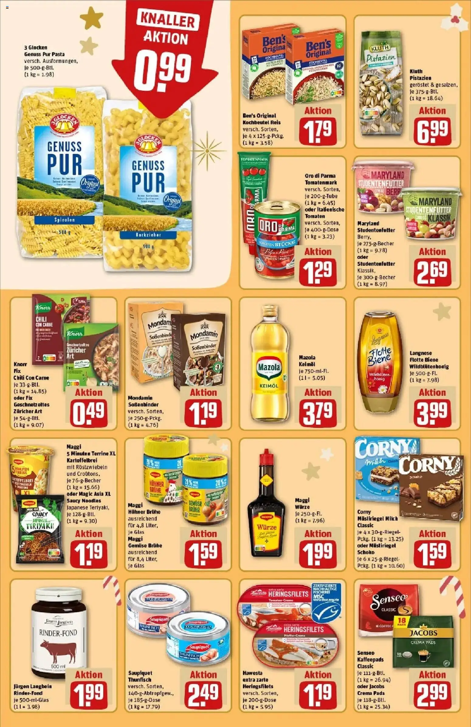 Rewe prospekt Hildesheim	 – gültig ab 23.11.2025 | Seite: 24 | Produkte: Senseo, Maggi, Knorr, Senseo kaffeepads