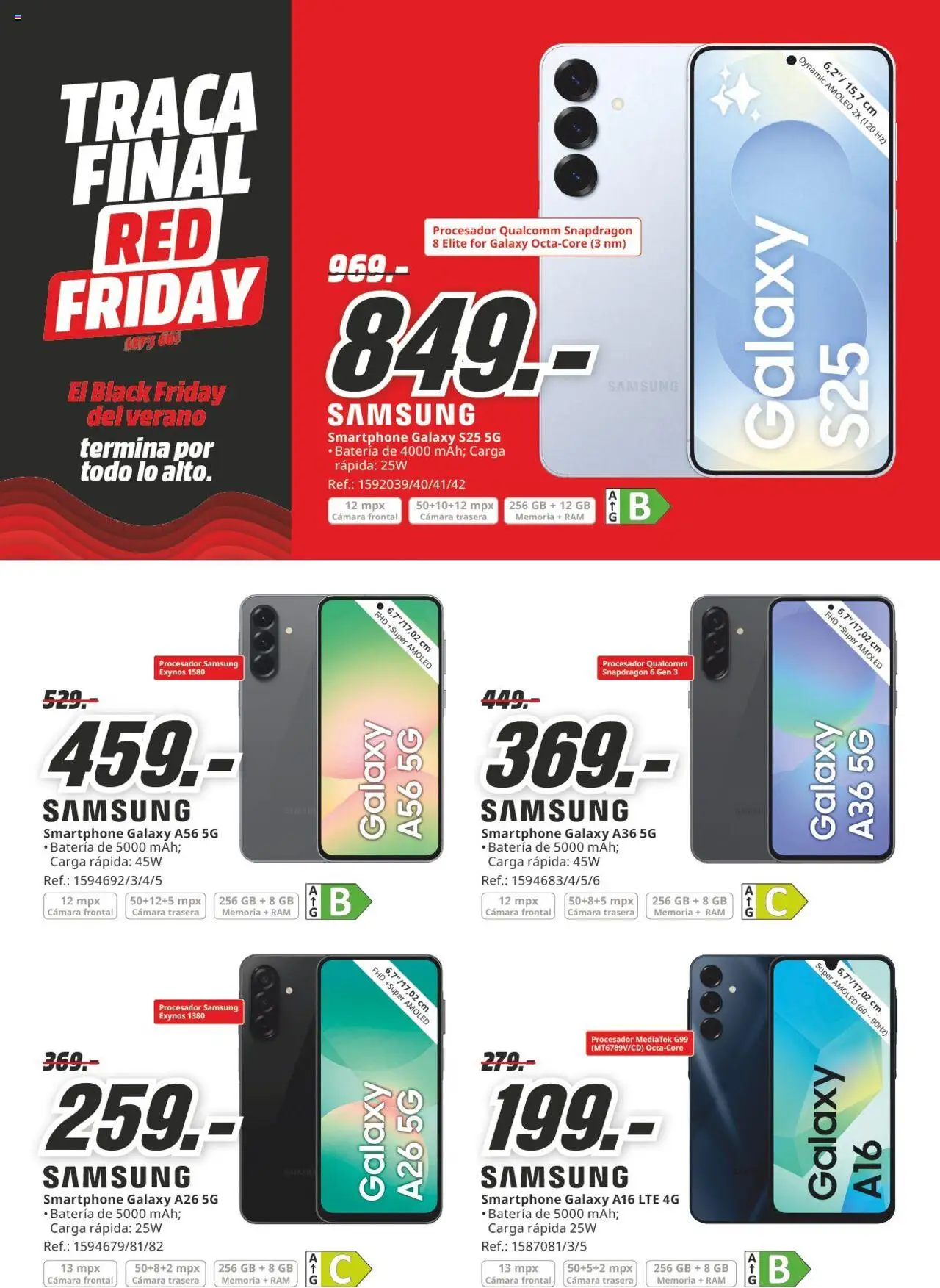 Media Markt folleto │ válido desde el 23.06.2025 | Página: 31 | Productos: Smartphone, Cámara, Batería