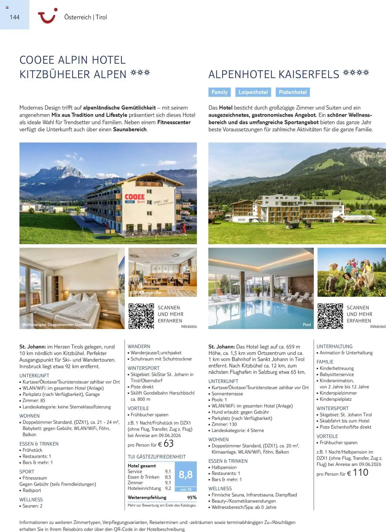 Aida - Urlaub mit eigener Anreise  – gültig ab 01.11.2025 | Seite: 144 | Produkte: Babybett, Ski