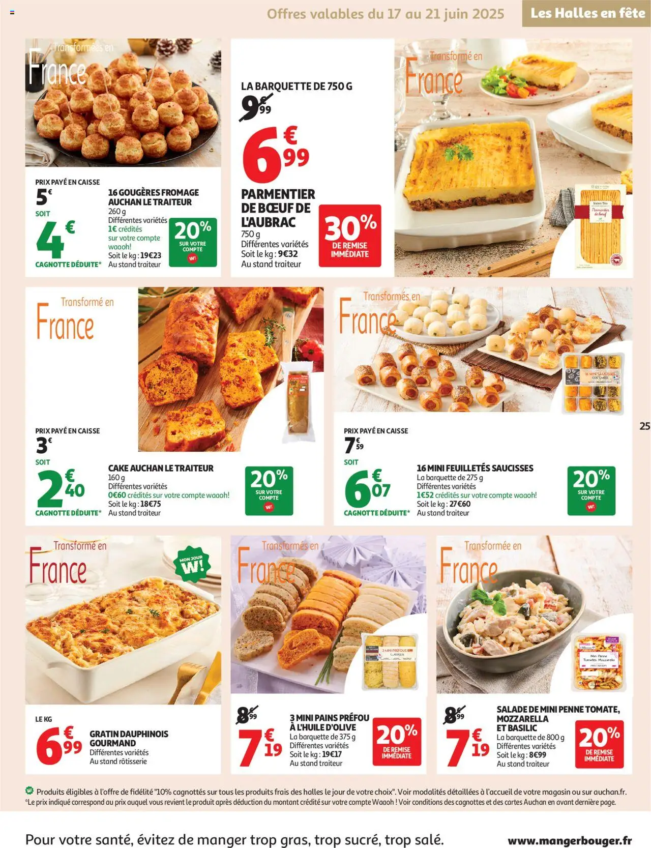  | Pagina: 25 | Producten: Salade, Mozzarella, Cake, La