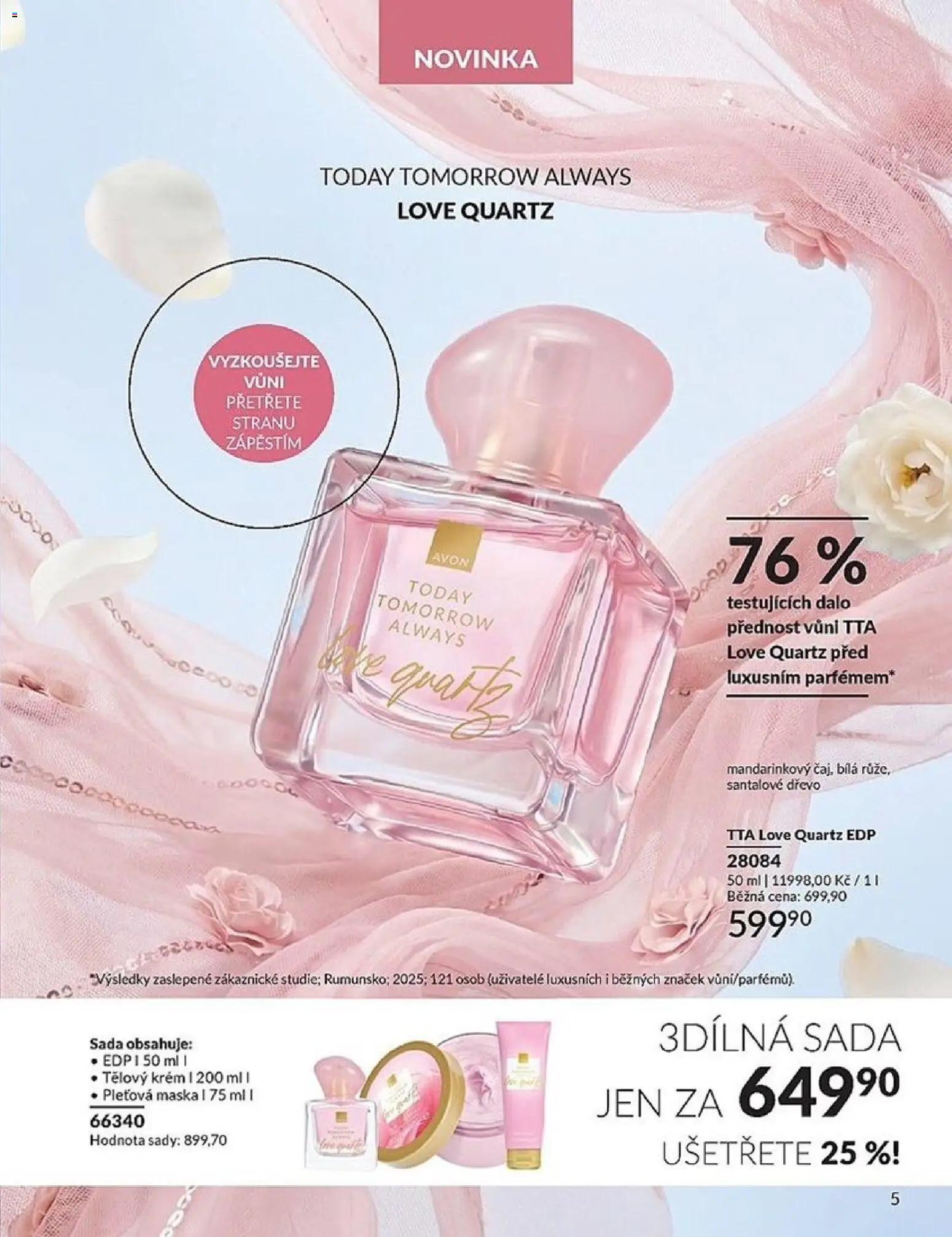 Avon Katalog 05/2026 od 01.05.2026 | Strana: 5 | Produkty: Tělový krém, Pleťová maska, Krém, Maska