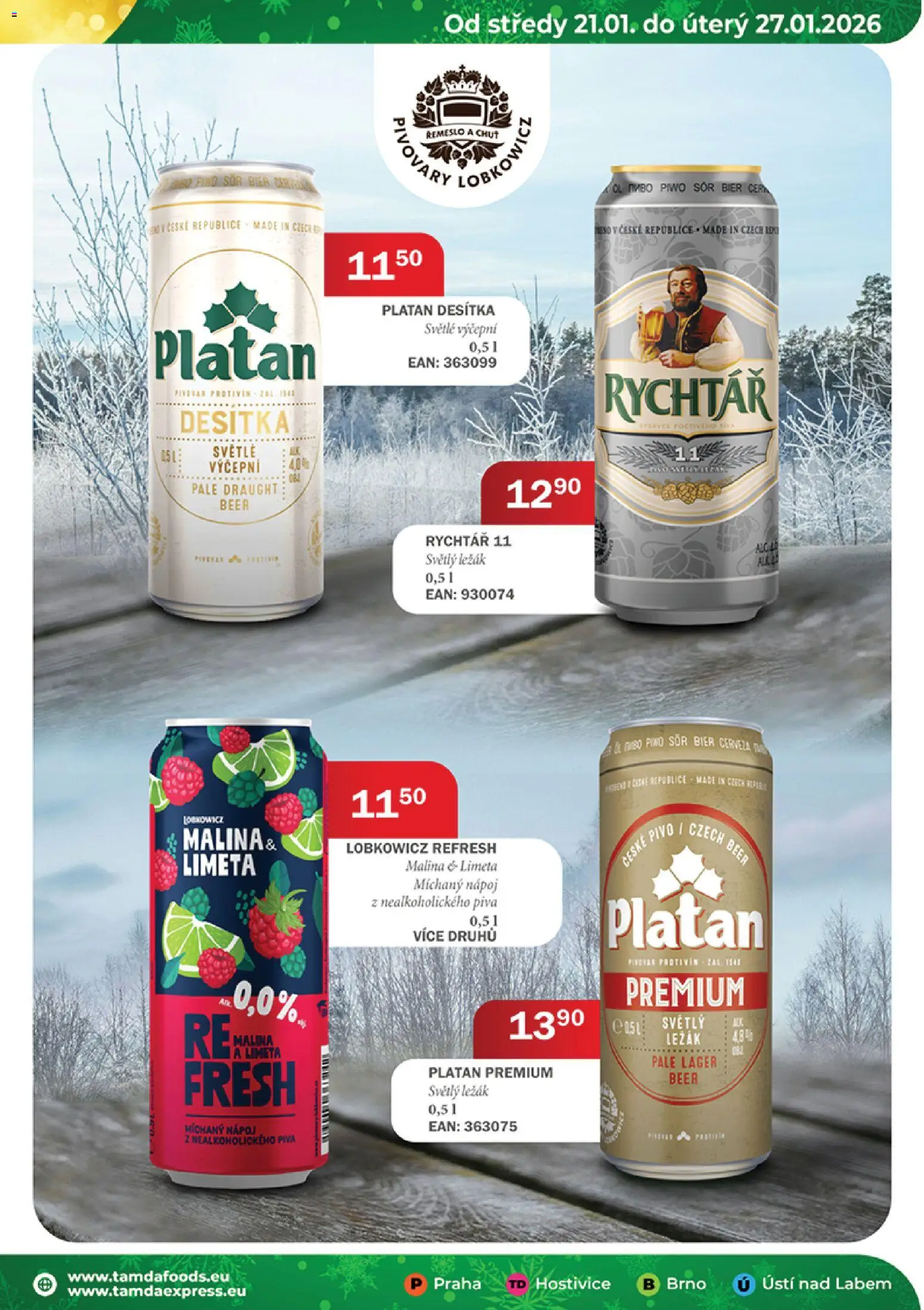 Tamda Foods leták od 21.01.2026 | Strana: 35 | Produkty: Pivo