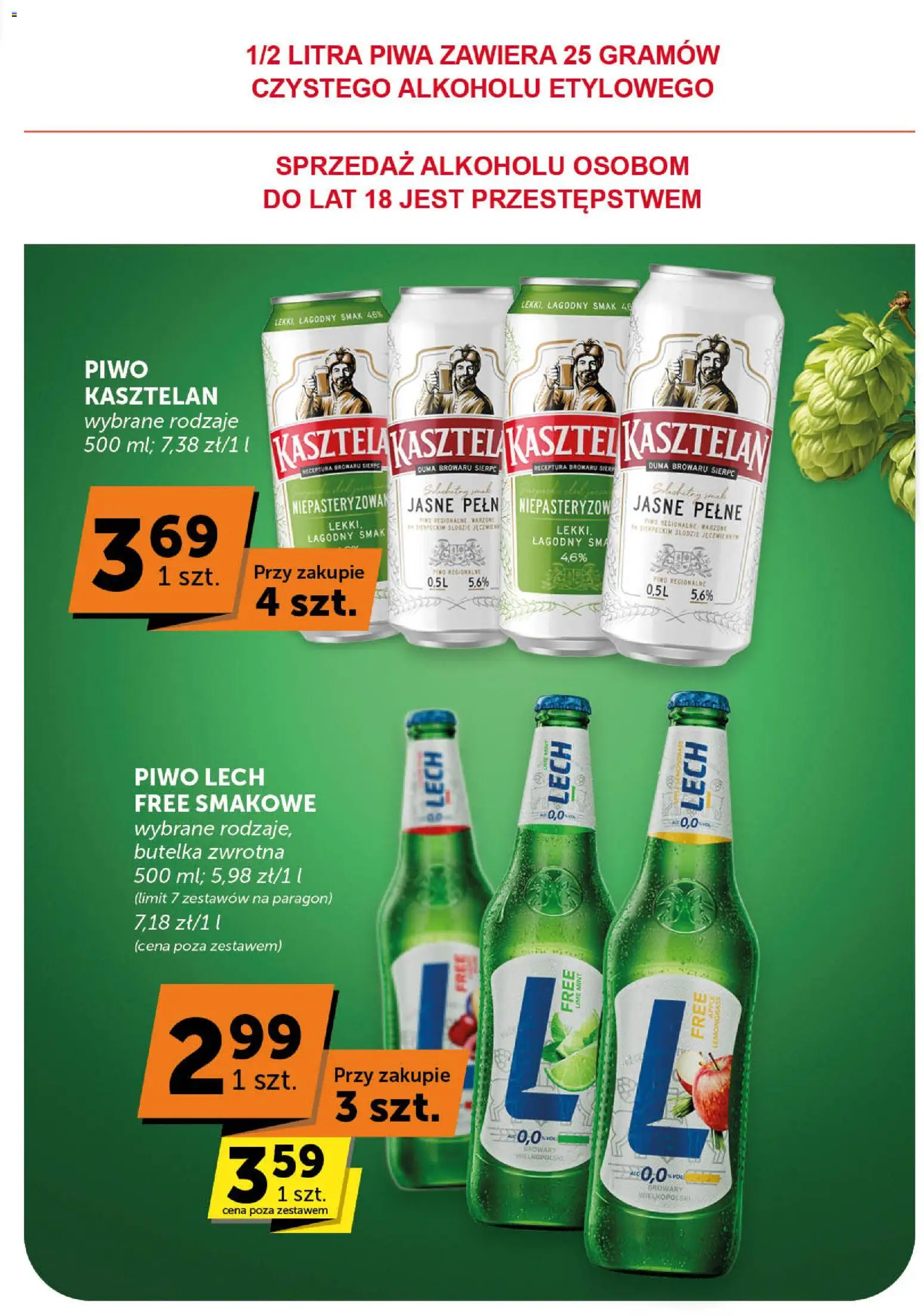 Euro Sklep Gazetka - Minimarket od 08.01.2026 | Strona: 13 | Produkty: Piwo