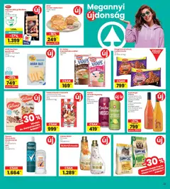 Interspar akciós újság - amely érvényes a következő dátumtól: 16.04.2026 | Oldal: 13 | Termékek: Body, Csokoládé, Tészta, Csirkecomb