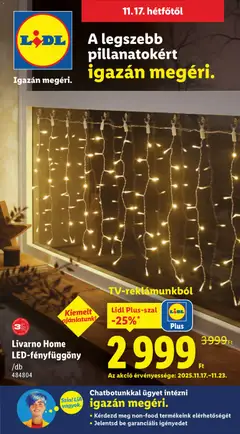 Lidl - Nonfood kínálatunk - amely érvényes a következő dátumtól: 15.11.2025