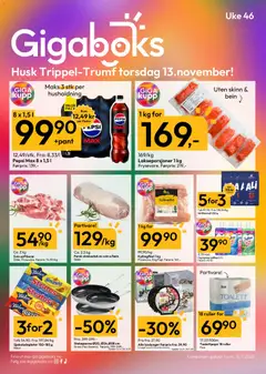Forhåndsvisning av Gigaboks kundeavis gyldig fra 10.11.2025