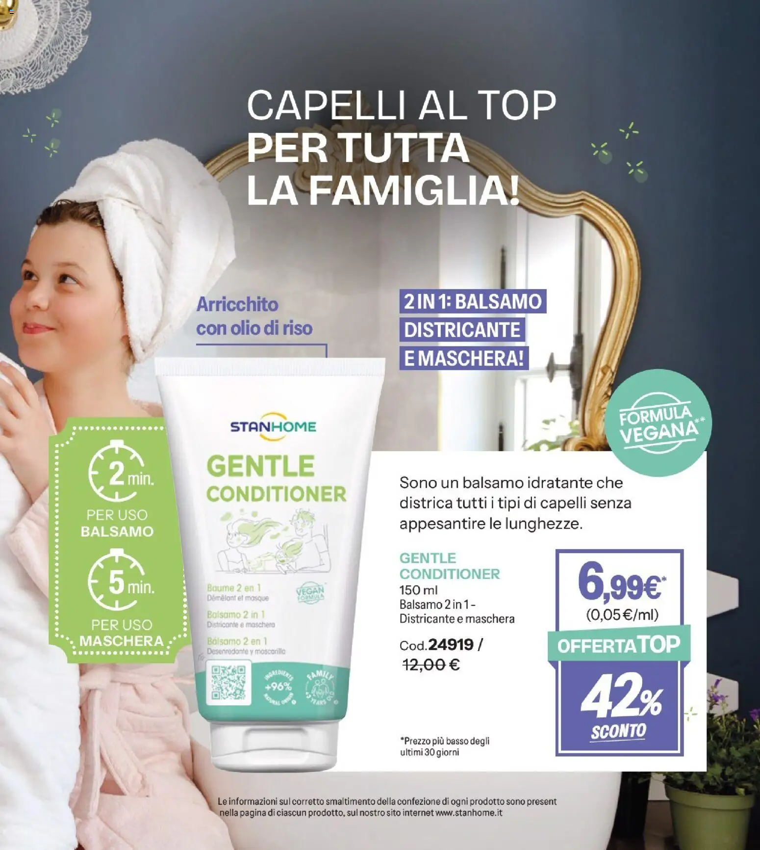 Volantino Stanhome del 27.01.2026 | Pagina: 86 | Prodotti: Balsamo, Maschera, Riso, Top