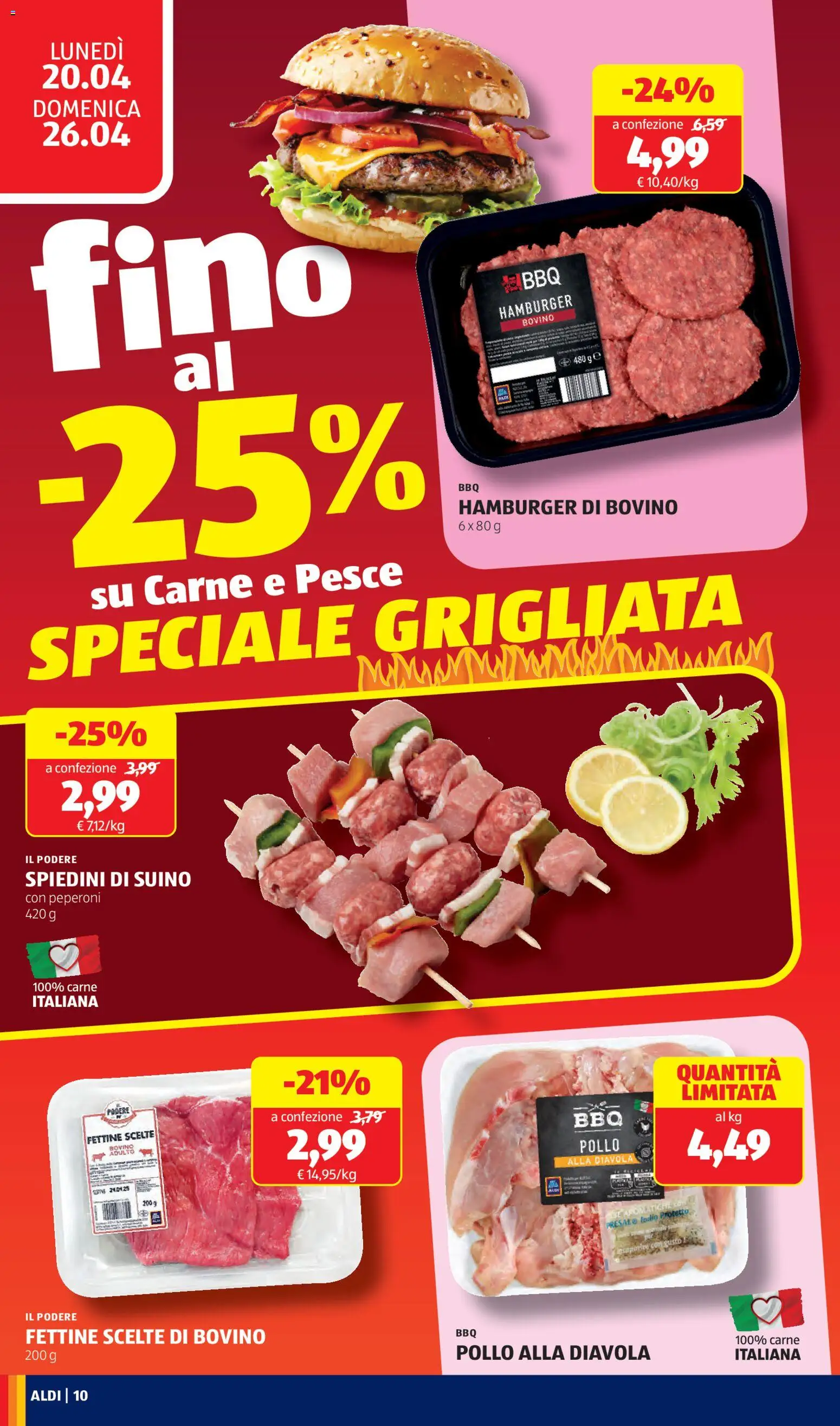 Volantino Aldi del 20.04.2026 | Pagina: 10
