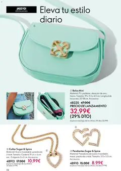 Vista previa Oriflame - Catálogo Campaña 5 válido desde el 01.04.2026 | Página: 98 | Productos: Pendientes, Bolso