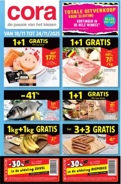 Cora folder week 47 - Voorbeeld van een folder van Cora, geldig van 18.11.2025