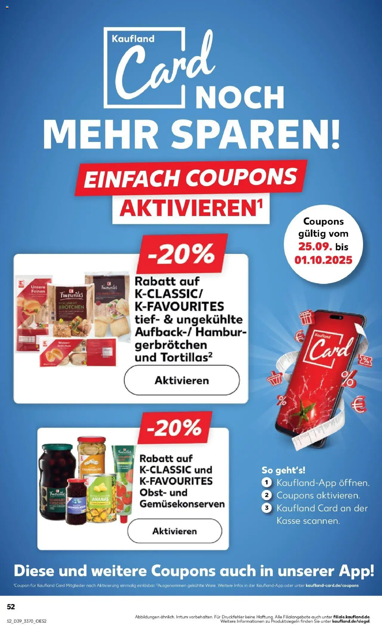 Kaufland prospekt Sonneberg	 – gültig ab 25.09.2025 | Seite: 52 | Produkte: Ananas, Obst