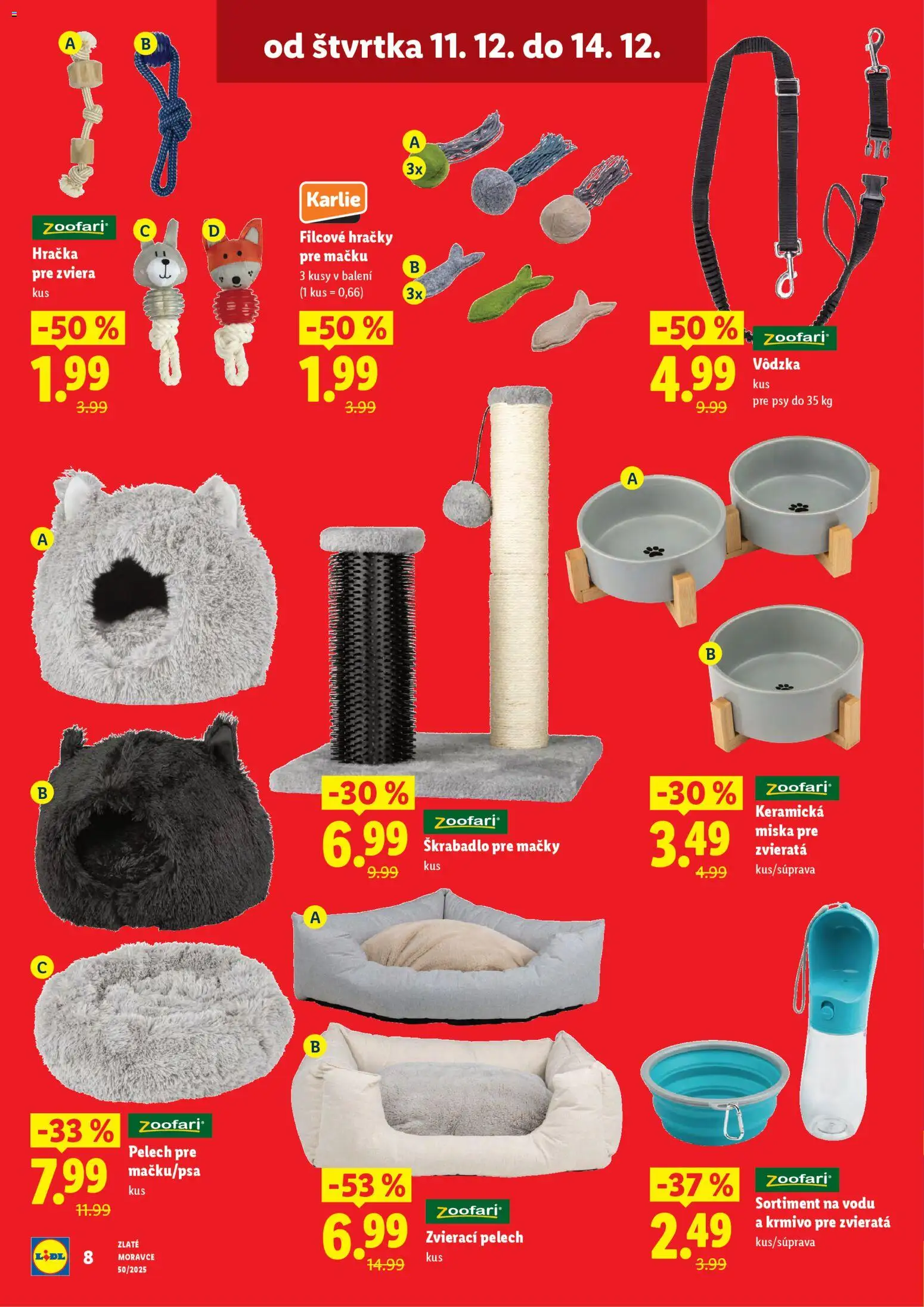 Nové Lidl akcie – leták je platný od 11.12.2025 | Strana: 8 | Produkty: Hračky