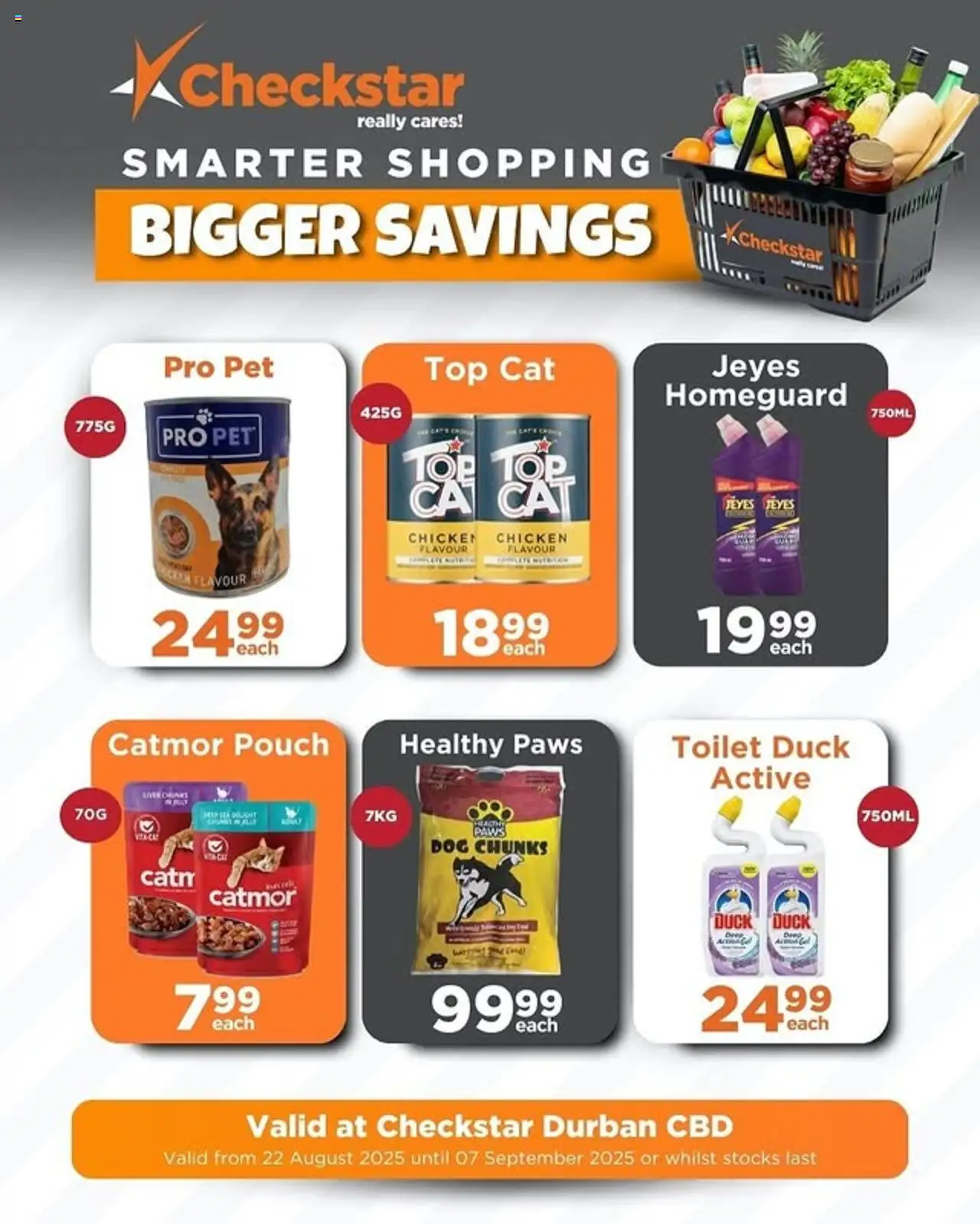 Check Star Specials │ valid from 22.08.2025 | Page: 9 | Products: Toilet, Chicken, Peach