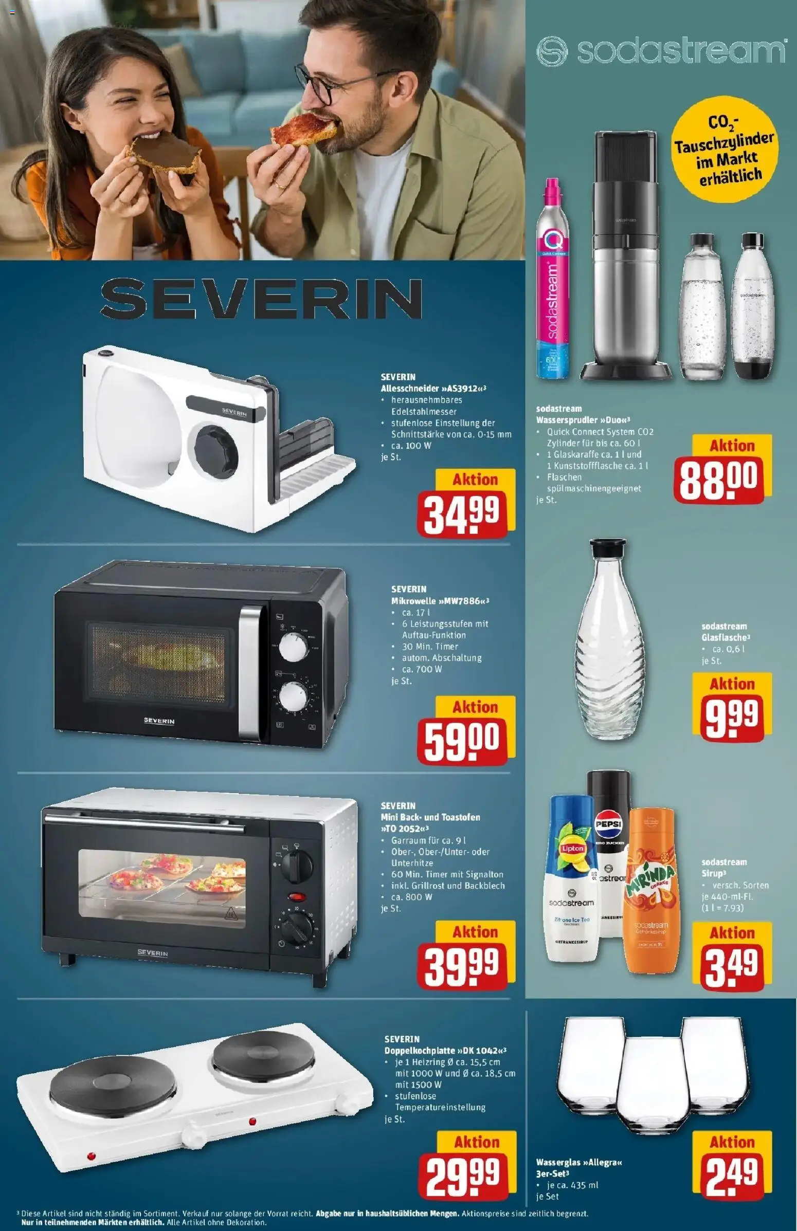 Rewe Prospekt Egelsbach	 – gültig ab 15.03.2026 | Seite: 35 | Produkte: Mikrowelle, Zitrone, Pepsi, Sodastream