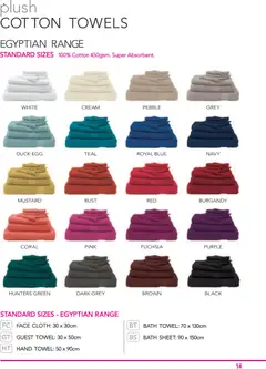 Schulman's Home specials catalogue – valid from 17.11.2025 | Page: 15 | Products: Bath sheet, Bath, Towel, Mustard