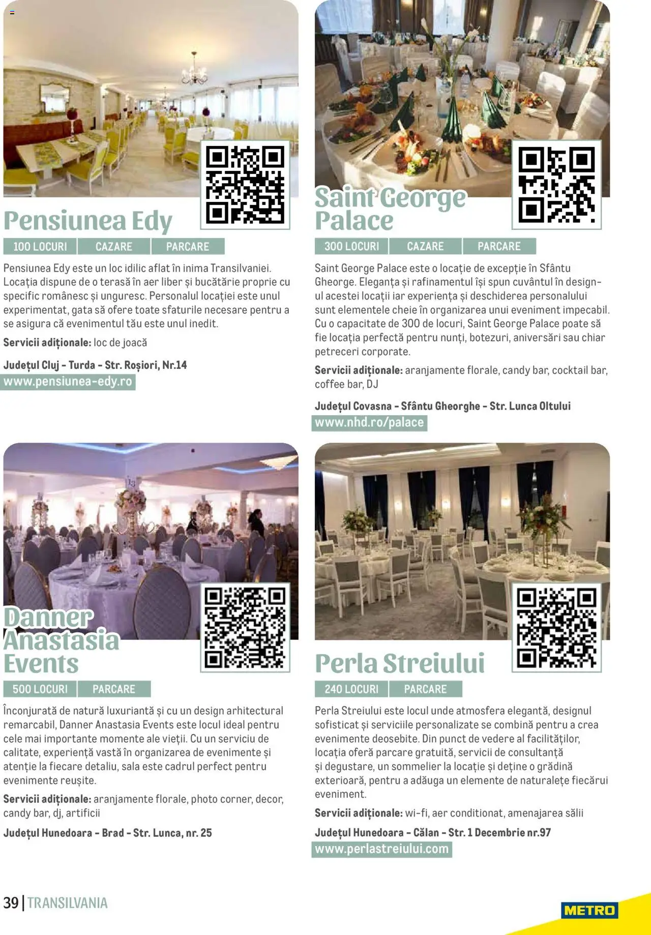 Metro catalog - Ghid Locații pentru Evenimente – valabil de la 09.05.2024 | Pagină: 39 | Produse: Bucătărie, Cocktail