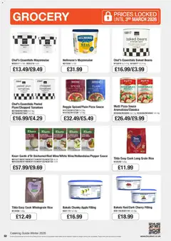 Preview of Booker Wholesale - Winter Catering News 2026 valid from 07.01.2026 | Page: 60