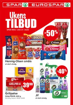 Forhåndsvisning av Spar kundeavis gyldig fra 28.07.2025