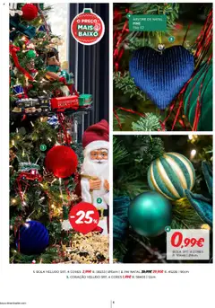 Pré-visualização Espaço Casa Catálogo de Natal 2025 válido de 11.10.2025 | Página: 6 | Produtos: Árvore de natal
