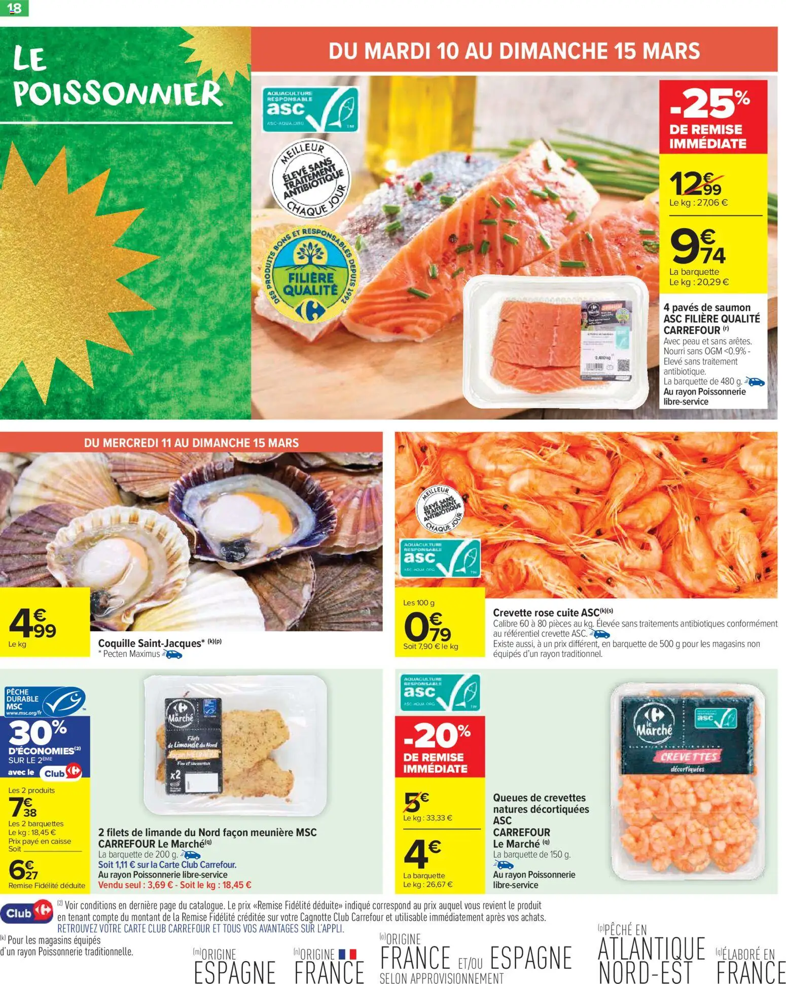 {H1} | Page: 20 | Produits: Pêche, Crevette, Poissonnerie, Saumon