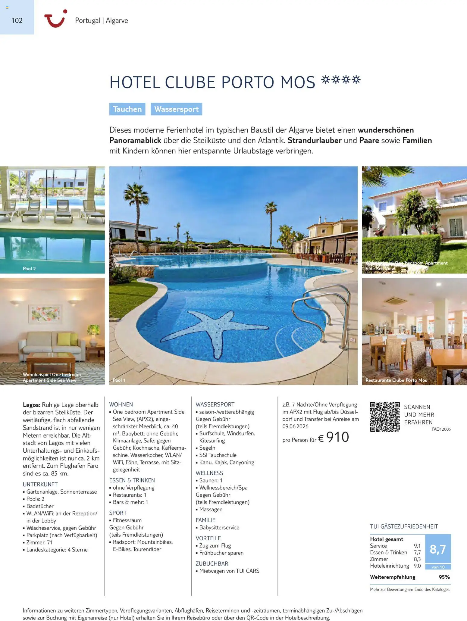 Aida  Südeuropa & Nordafrika 2026/27 – gültig ab 01.01.2026 | Seite: 102 | Produkte: Babybett