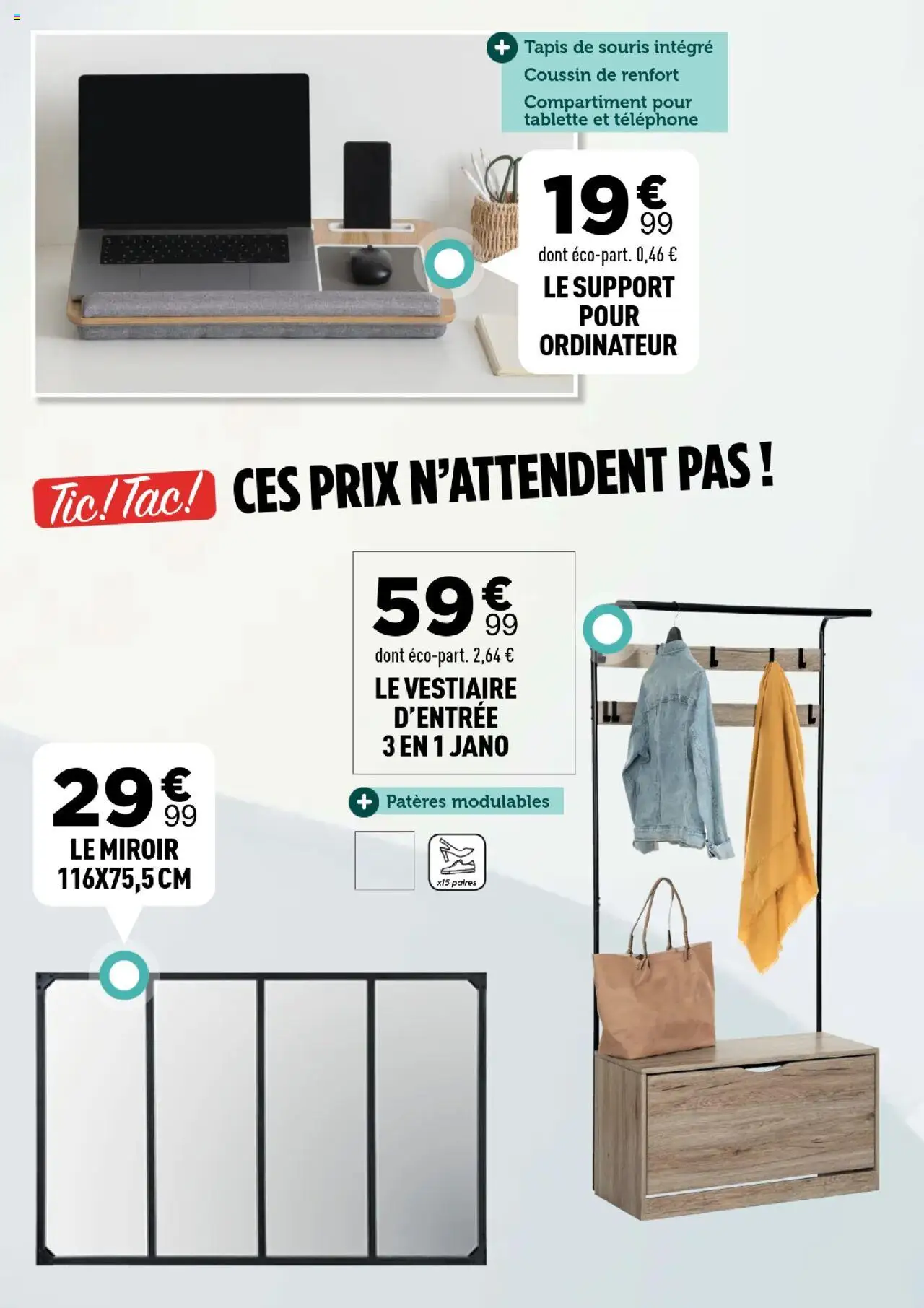  | Page: 16 | Produits: Téléphone, Ordinateur, Souris, Miroir