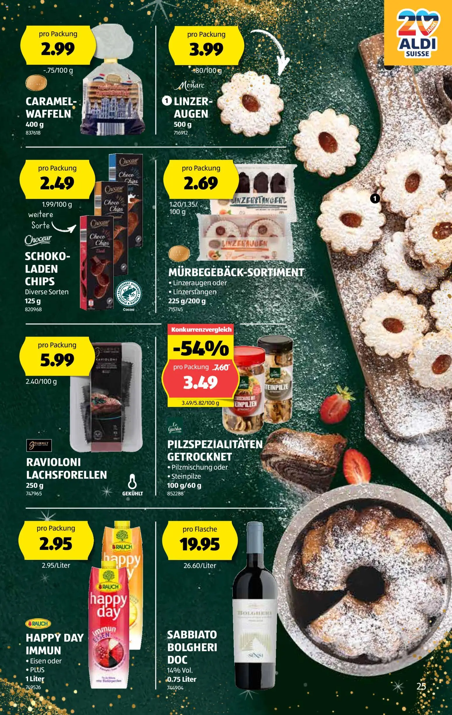 Aldi Aktionen – gültig ab 30.10.2025 | Seite: 26 | Produkte: Waffeln, Chips, Eisen