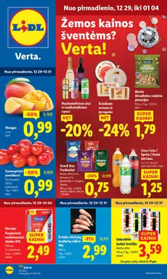 LIDL leidinys galioja nuo 29.12.2025