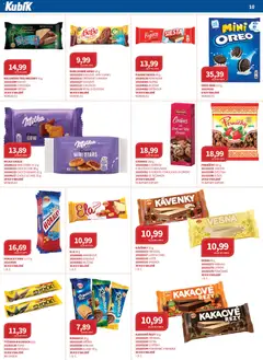 Náhled letáku Kubík leták - Velkoobchod 04/2026 od 01.04.2026 | Strana: 10 | Produkty: Horalky, Mandle, Oreo, Big Shock