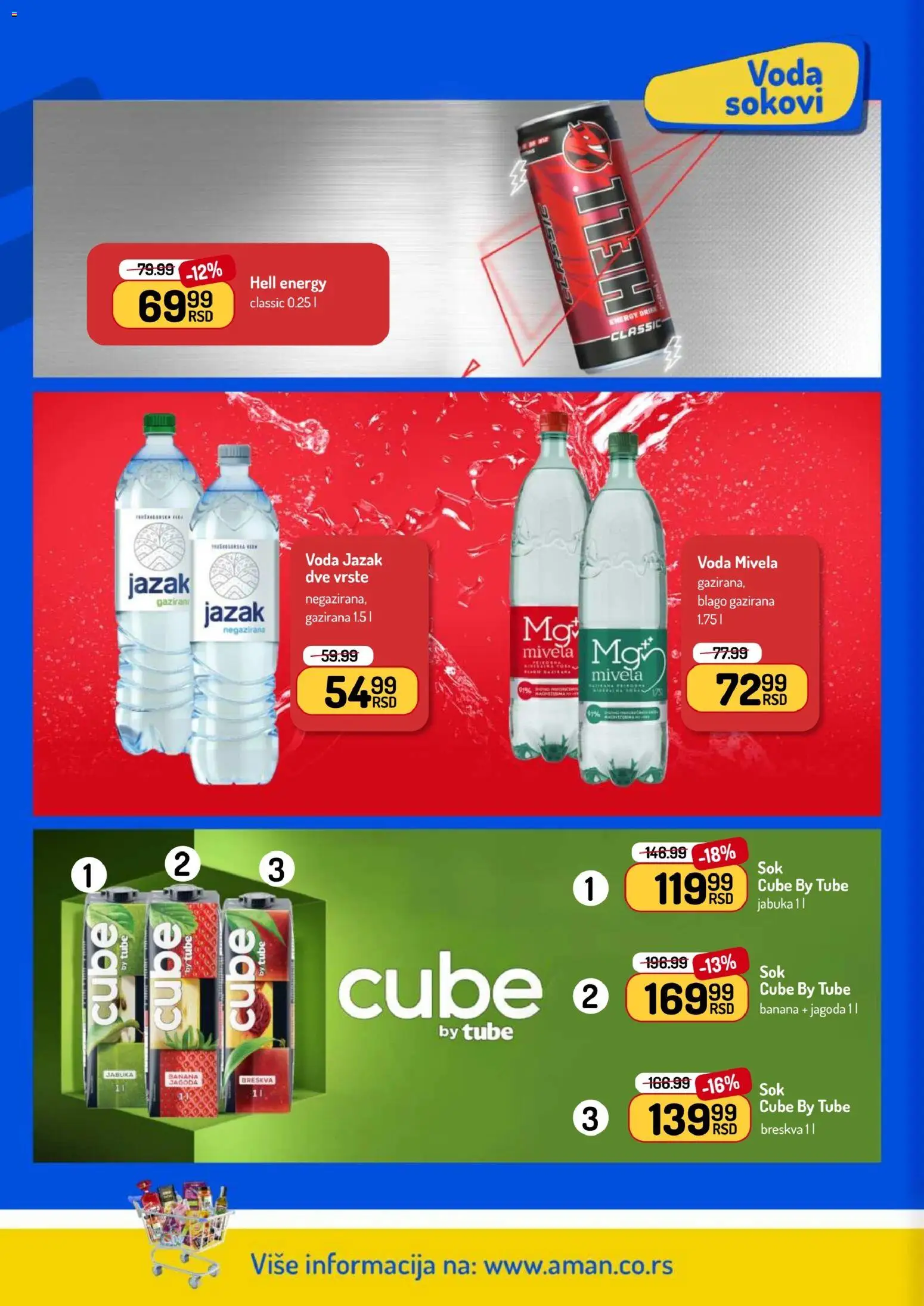 Aman katalog - važi od 16.02.2026 | Strana: 32 | Proizvode: Banana, Jagoda, Hell, Voda