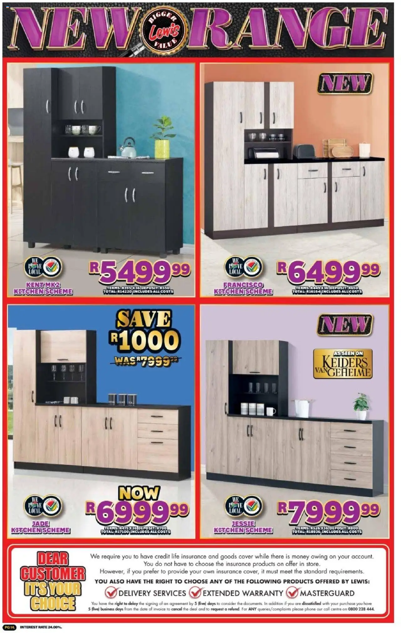 New Lewis Stores catalogue – valid from 01.10.2025 | Page: 14 | Products: Cover, Phone