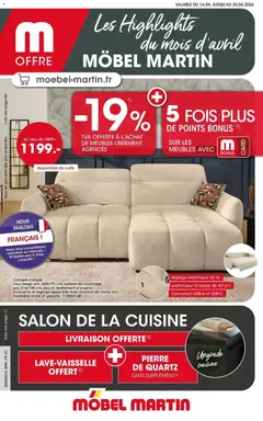 Möbel Martin - Prévisualisation de Möbel Martin - Möbel Martin: Offres hebdomadaires valide à partir de 14.04.2026